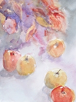 Apples waiting for Eve